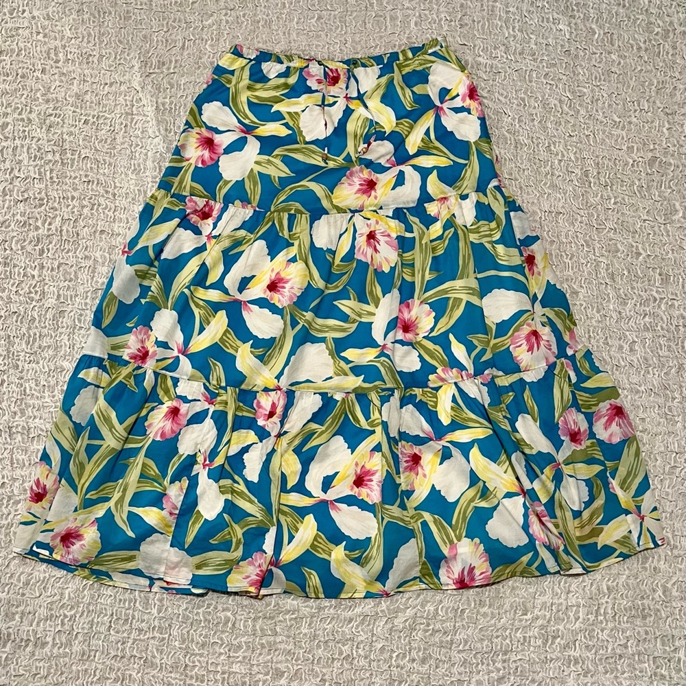 Vintage! Ralph Lauren tropical skirt!